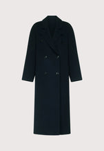 Load image into Gallery viewer, LouLou de Saison Irvin Long Wool Cashmere Coat - Navy
