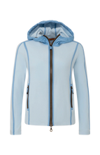 Load image into Gallery viewer, FRAUENSCHUH Rania Biodegradable Fleece Jacket BF, Light Sky
