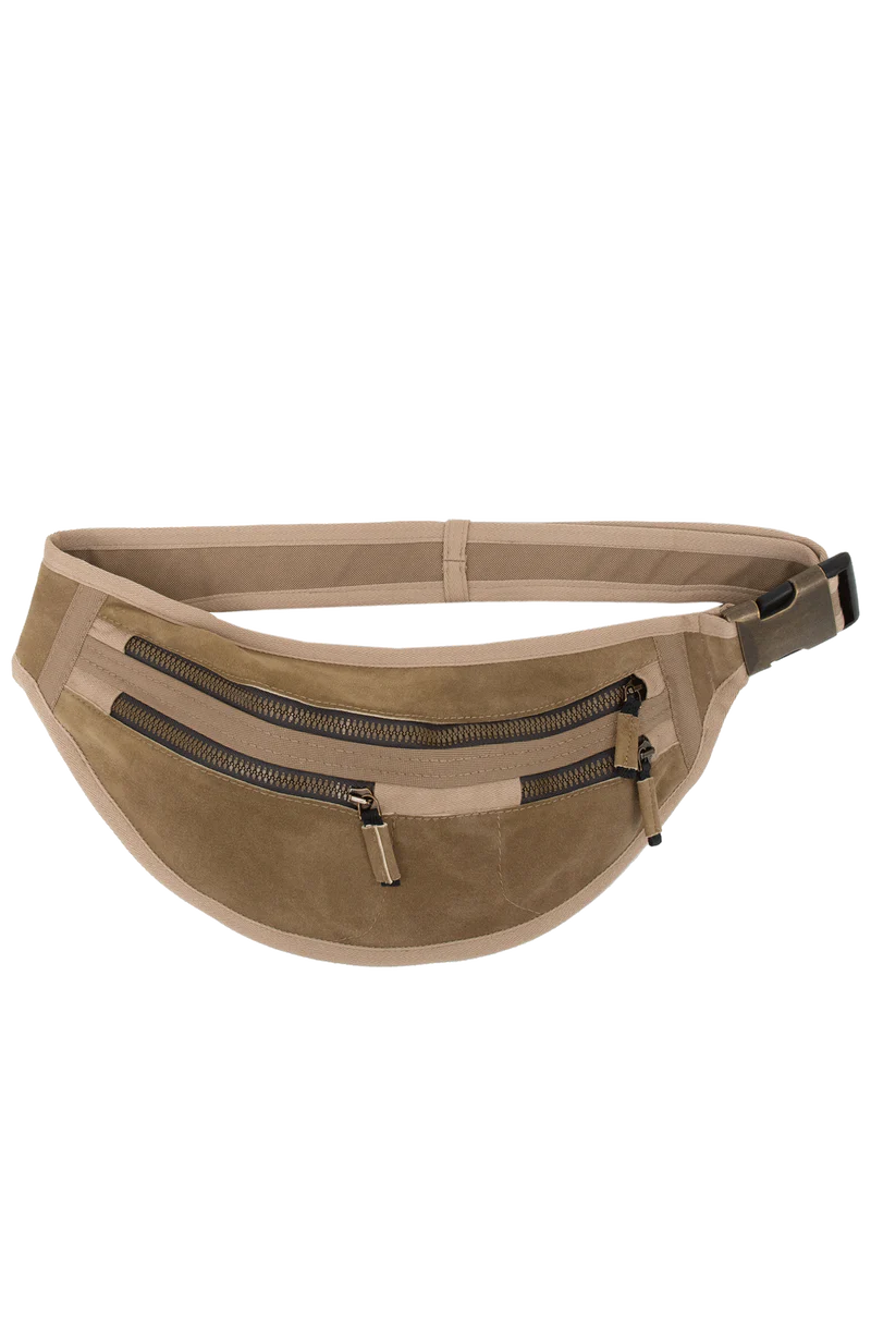 FRAUENSCHUH Beltbag - Lambskin, Caramel