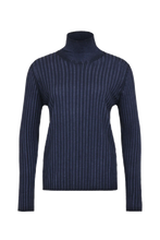 Load image into Gallery viewer, FRAUENSCHUH MarleenDyed Turtleneck, Midnight
