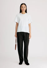 Load image into Gallery viewer, Loulou Studio Telanto Cotton Tee - White

