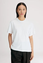Load image into Gallery viewer, Loulou Studio Telanto Cotton Tee - White
