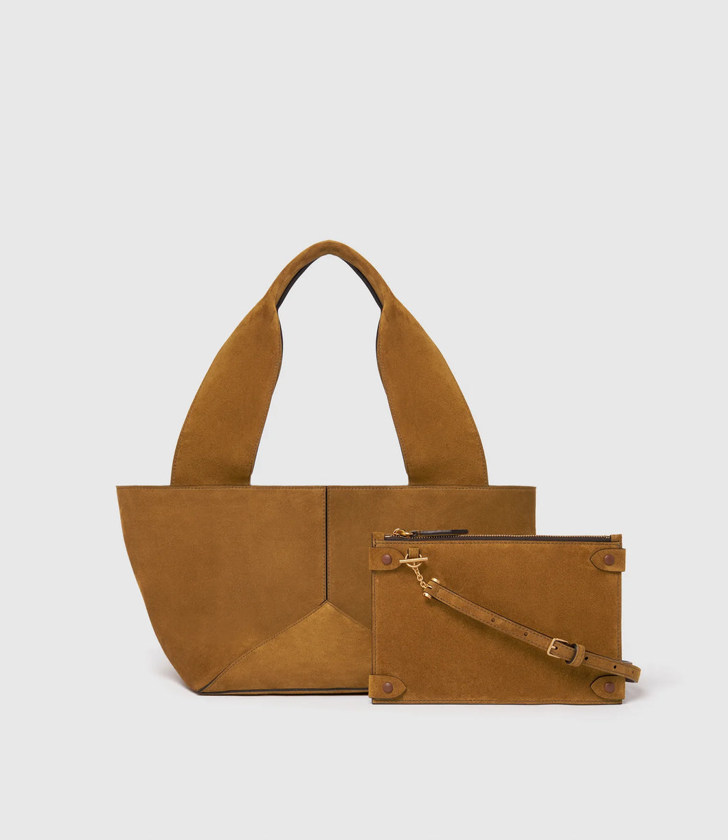 Métier Market Bag, Small  - Marrakesh Suede