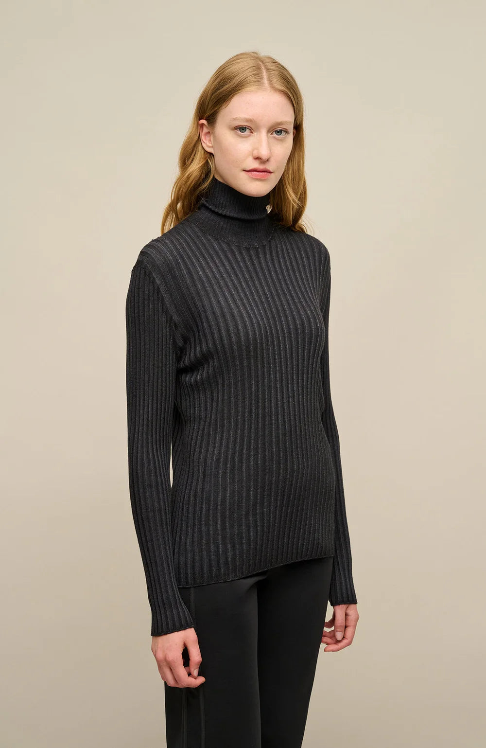 FRAUENSCHUH MarleenDyed Turtleneck, Black