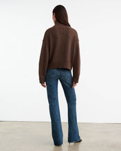 Load image into Gallery viewer, Nili Lotan Tabitha Cashmere Sweater, Redwood Melange
