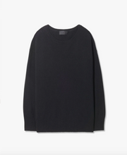 Load image into Gallery viewer, Nili Lotan Boyfriend Sweater - Black
