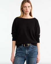 Load image into Gallery viewer, Nili Lotan Boyfriend Sweater - Black
