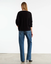 Load image into Gallery viewer, Nili Lotan Boyfriend Sweater - Black
