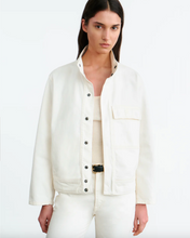 Load image into Gallery viewer, Nili Lotan Marilou Denim Jacket - Cream

