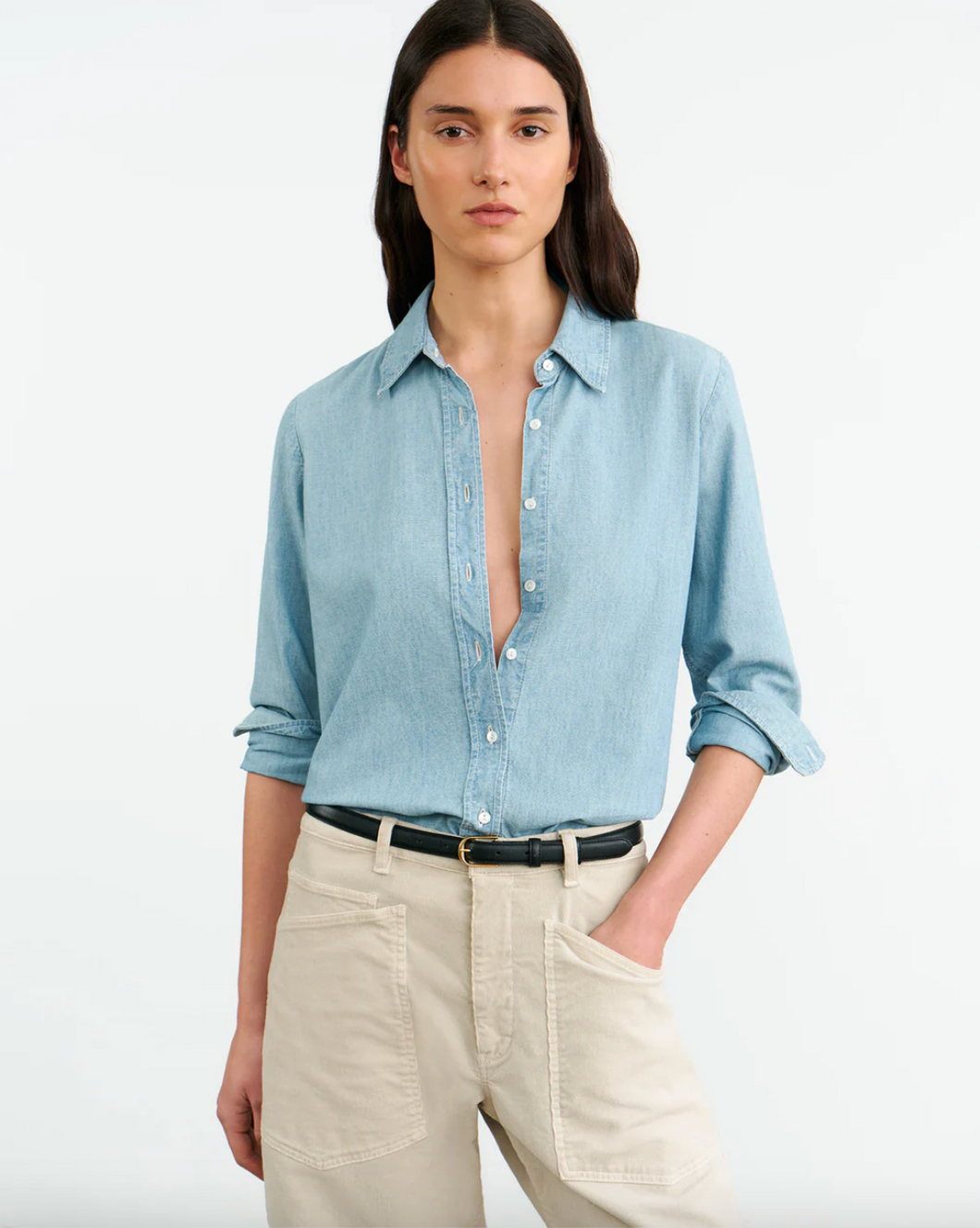 Nili Lotan Monti Denim Shirt