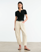 Load image into Gallery viewer, Nili Lotan Shon Linen Pant, Stone
