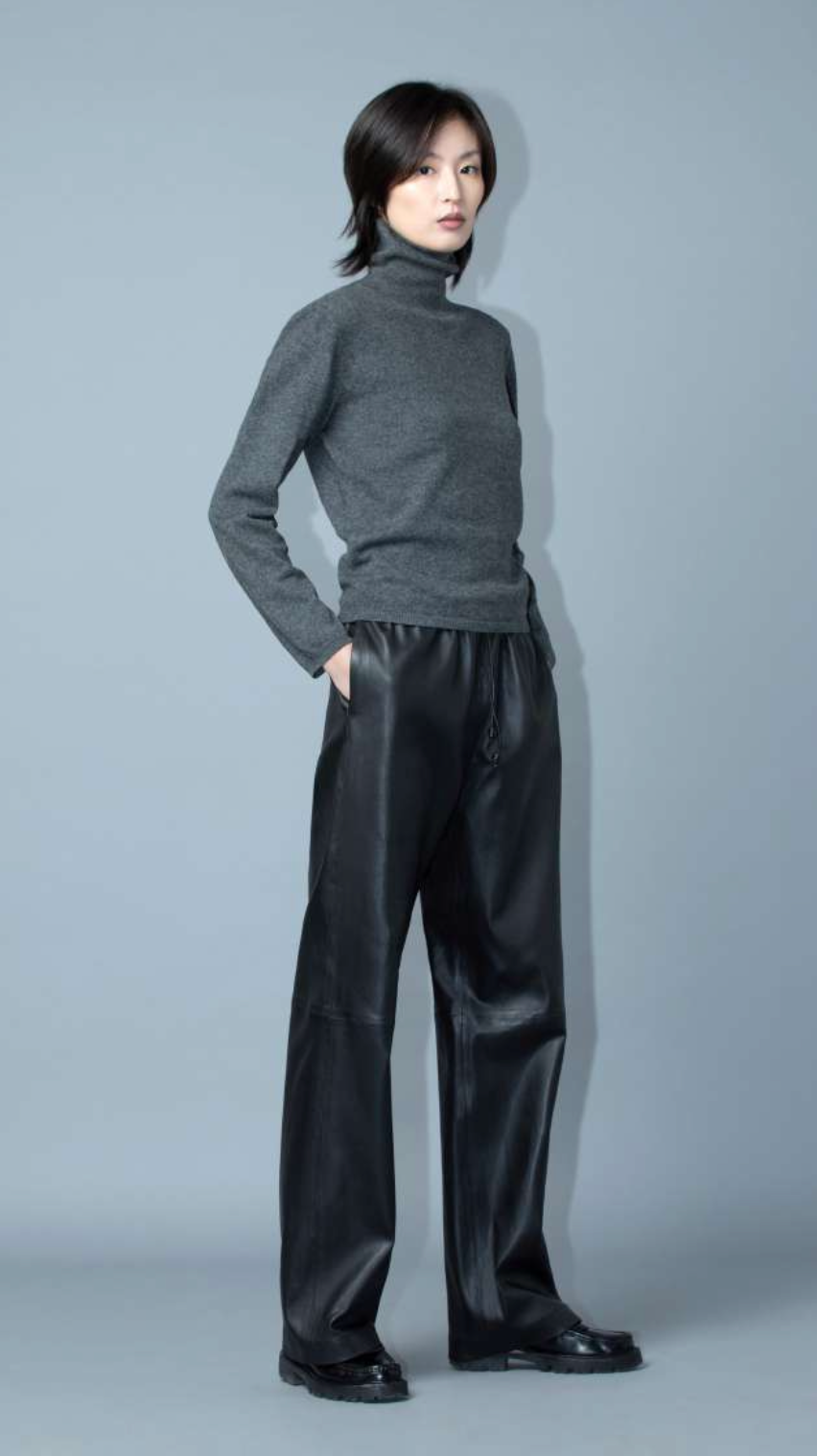 Inès & Maréchal Lutz Pant - Charbon