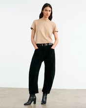 Load image into Gallery viewer, Nili Lotan Shon pant - Corduroy Jet Black

