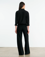 Load image into Gallery viewer, Nili Lotan Marlow Wide Leg Pant, Black
