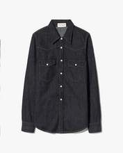 Load image into Gallery viewer, Nili Lotan Travis Shirt, Indigo Rinse
