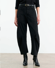 Load image into Gallery viewer, Nili Lotan, Shon Cotton Pant - Jet Black
