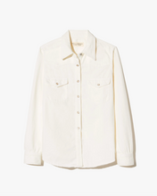 Load image into Gallery viewer, Nili Lotan Travis Shirt, Cream denim

