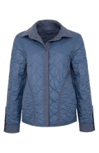 Load image into Gallery viewer, FRAUENSCHUH Len 2.0 Outdoor Linen Shirt Jacket, Denim
