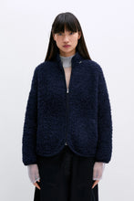 Load image into Gallery viewer, CORDERA Teddy Jacket, Navy
