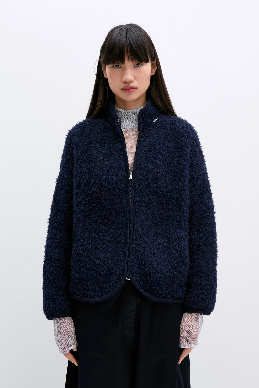 CORDERA Teddy Jacket, Navy