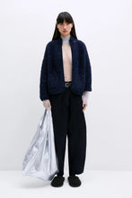 Load image into Gallery viewer, CORDERA Teddy Jacket, Navy
