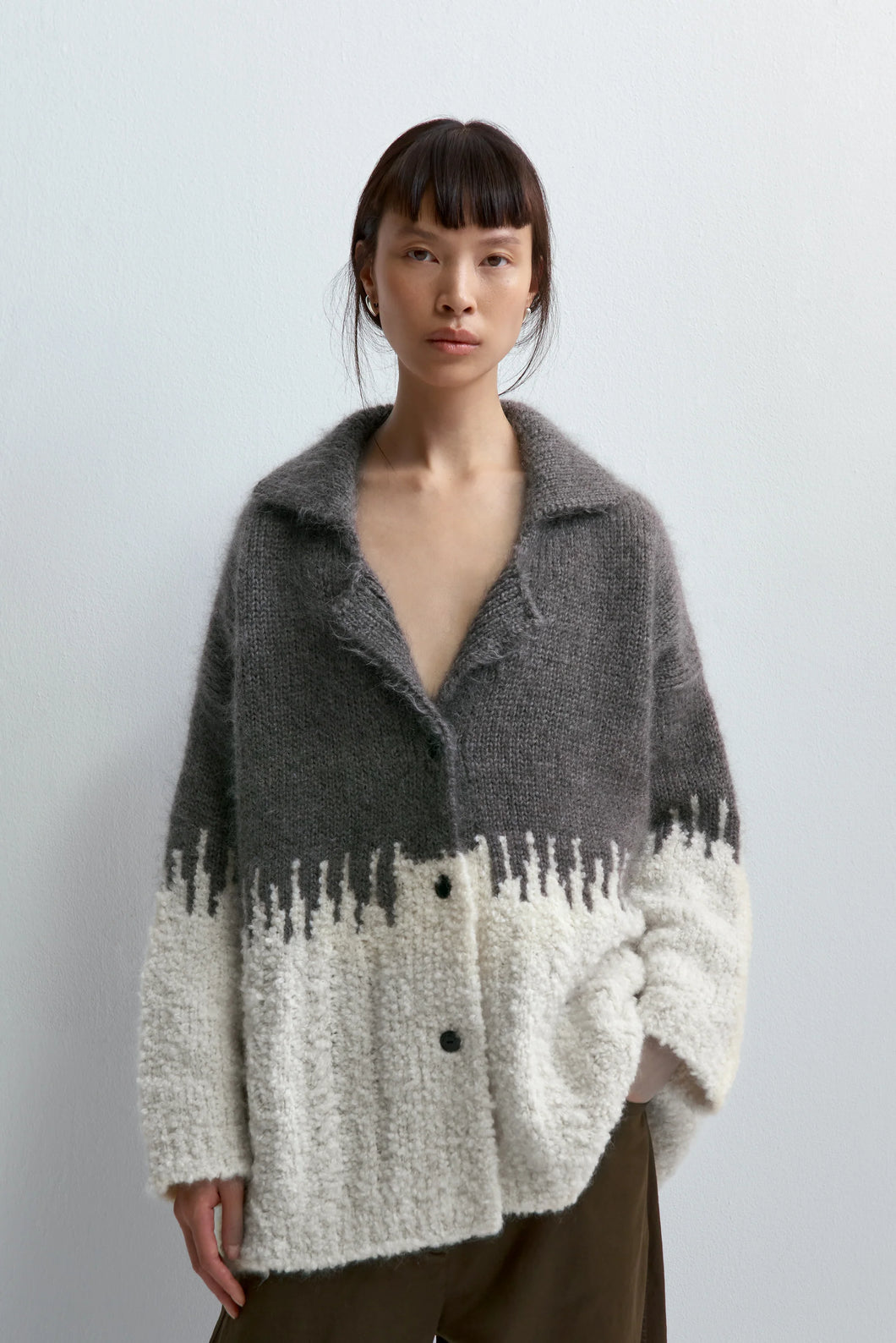 CORDERA Silk & Mohair Texture Jacket