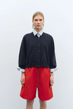 Load image into Gallery viewer, CORDERA Merino Wool Cardigan - Navy
