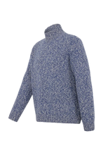 Load image into Gallery viewer, FRAUENSCHUH Glenn Lambswool Sweater, Ink Blue
