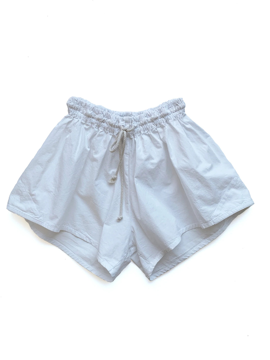 Von Sono Schulz Shorts - White Cotton