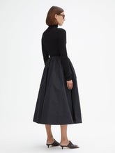 Load image into Gallery viewer, House of Dagmar A-lined Midi Skirt, Black
