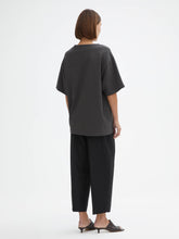Load image into Gallery viewer, House of Dagmar Oversized Tee - Washed Black
