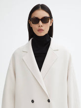 Load image into Gallery viewer, House of Dagmar Oversized Doublé Coat - Panna
