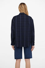 Load image into Gallery viewer, ANINE BING Sam Shirt - Blue Plaid
