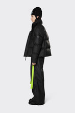 Load image into Gallery viewer, RAINS Boxy Puffer Jacket - Black
