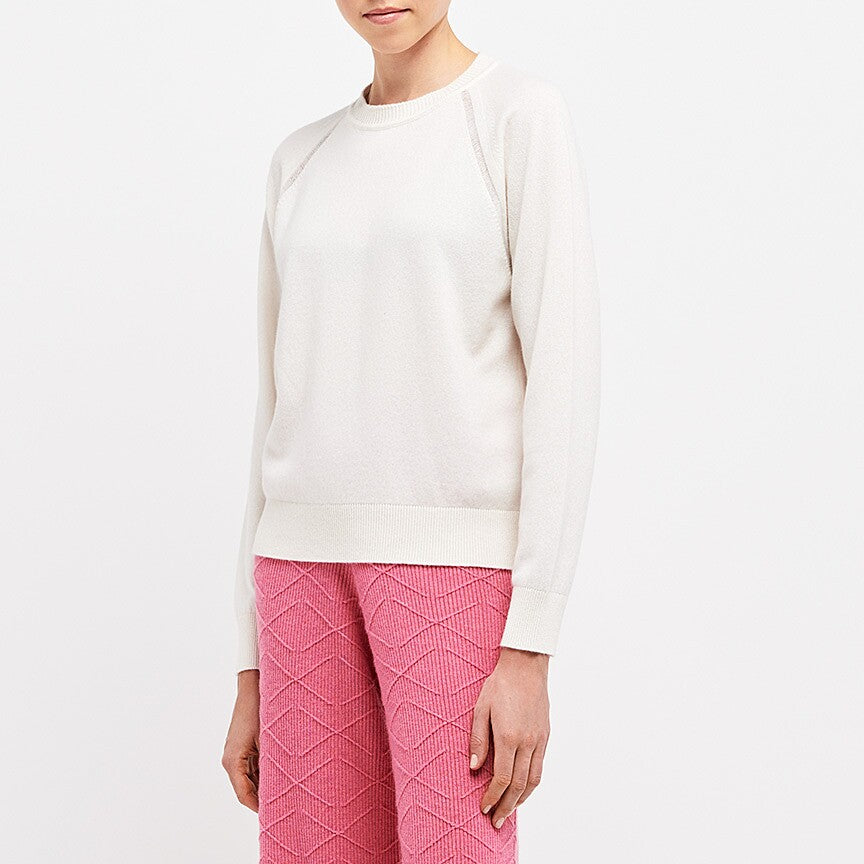 BARRIE Cashmere Clear Cut Pullover