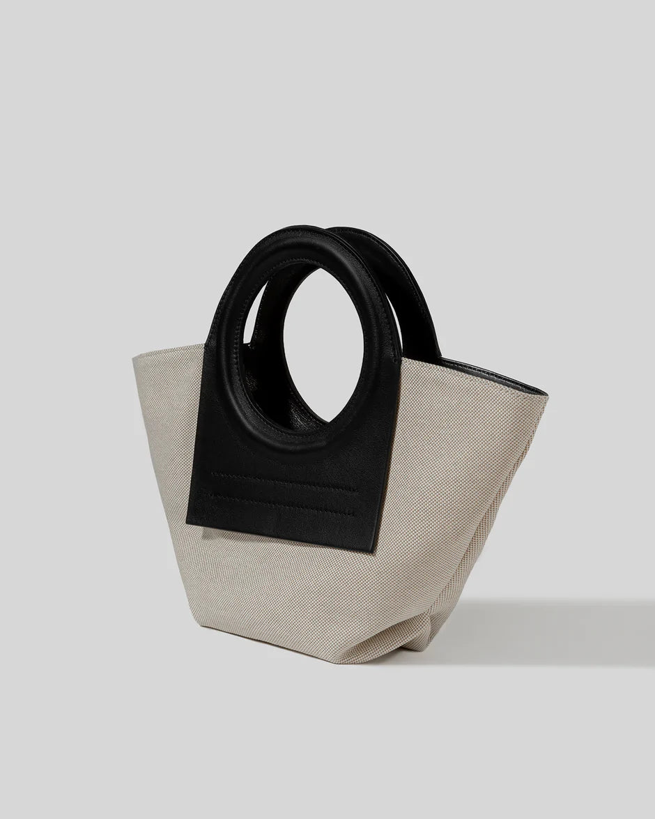 【HEREU】MINI CALA TOTE BAG Hereu Small Cala Tote Bag | Black | FARFETCH