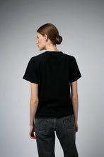 Load image into Gallery viewer, Santicler Adry Crew Neck Tee, Black
