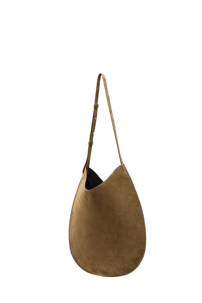 Aesther Ekme Flat Hobo in Suede