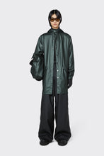 Load image into Gallery viewer, RAINS Long Jacket - Silver Pine
