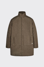 Load image into Gallery viewer, RAINS Long Liner Jacket - Wood
