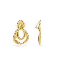 Load image into Gallery viewer, Goossens Spirale 2 Links Clip Earring
