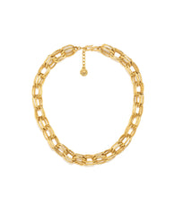 Load image into Gallery viewer, Goossens Talisman Double Chain Necklace
