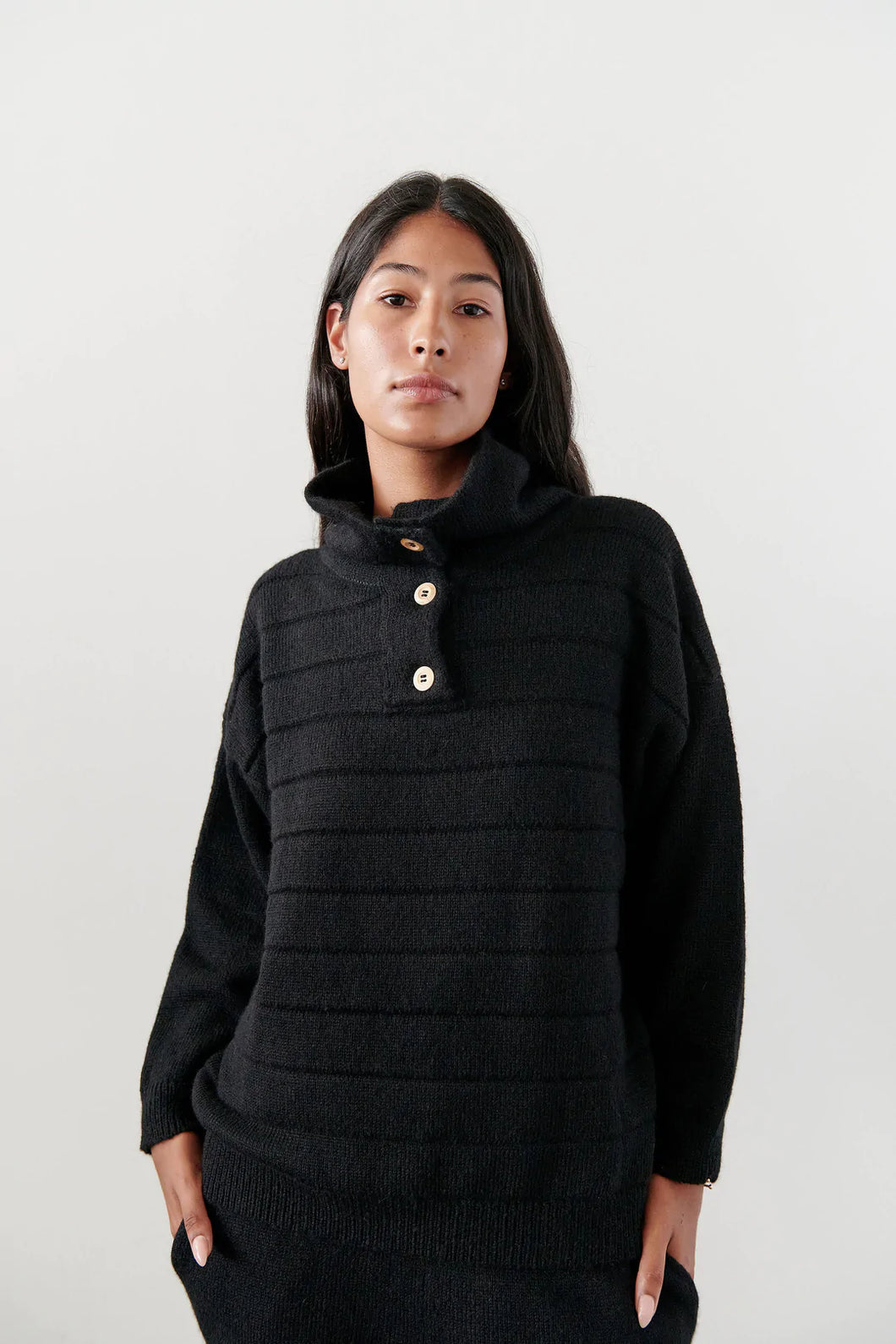 Wol Hide Quilted Anorak - Onyx
