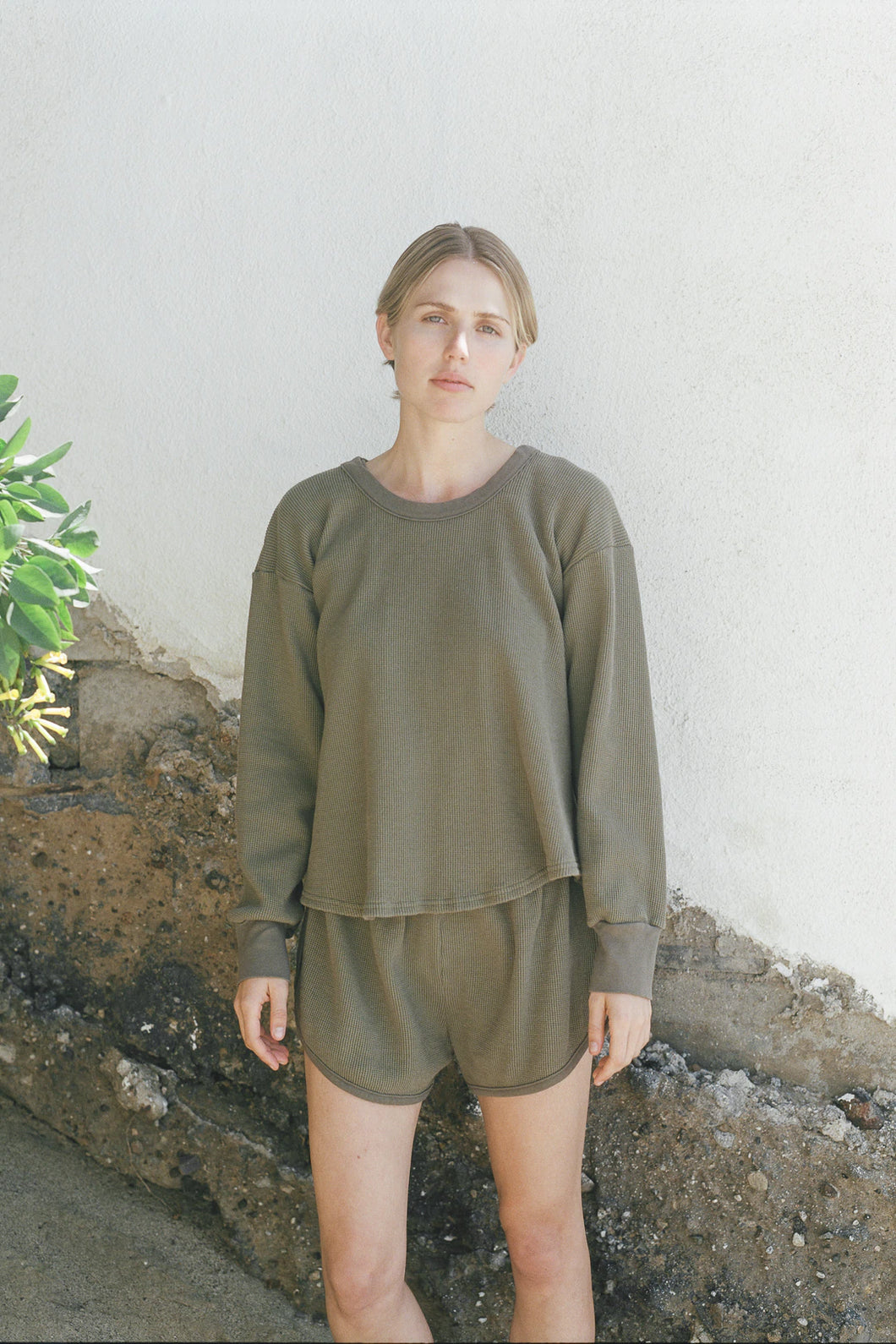 Wol Hide Thermal Pullover : Fir