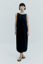 Load image into Gallery viewer, CORDERA Heather Cotton Dress - Black
