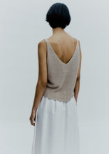 Load image into Gallery viewer, CORDERA Linen Tank Top - Toasted
