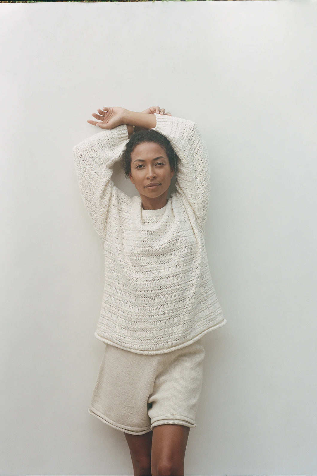 Wol Hide Loose Pullover : Natural